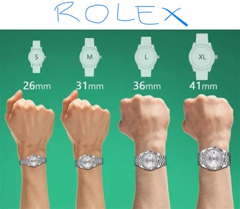 rolex watch sizes on wrist|rolex watch sizes women.